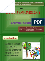 Chemical Control: International University - Vietnam National University School For Biotechnology