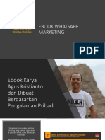 Ebook Whatsapp Marketing - New