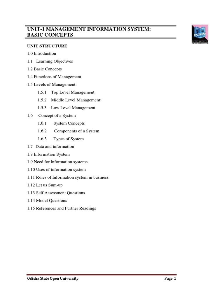 MIS NOtes For MBA - HR 4 TH Sem PDF | PDF | Information System ...