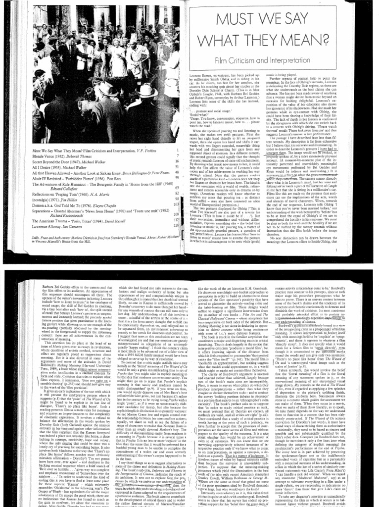 Perkins, Must We Say What They Mean PDF