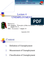 Unemployment: References: Principles of Macroeconomics, Chapter 14