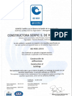Certificación ISO 10009