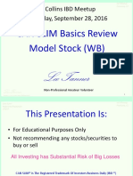WB Model Stock FT Collins IBD PDF