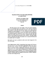 Water Supply in Cebu Philippines. A Case Study Herman Van Engelen, SVD 2003 2 PDF