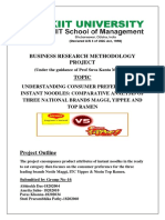 Business Research Management Project