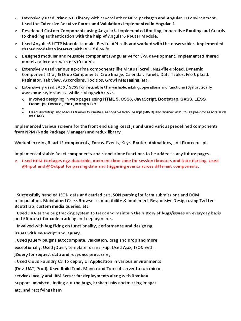 PrimeNG and Angular Compatibility Overview | PDF | Java Script | Ajax ...