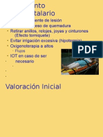 Tratamiento prehospitalario quemaduras