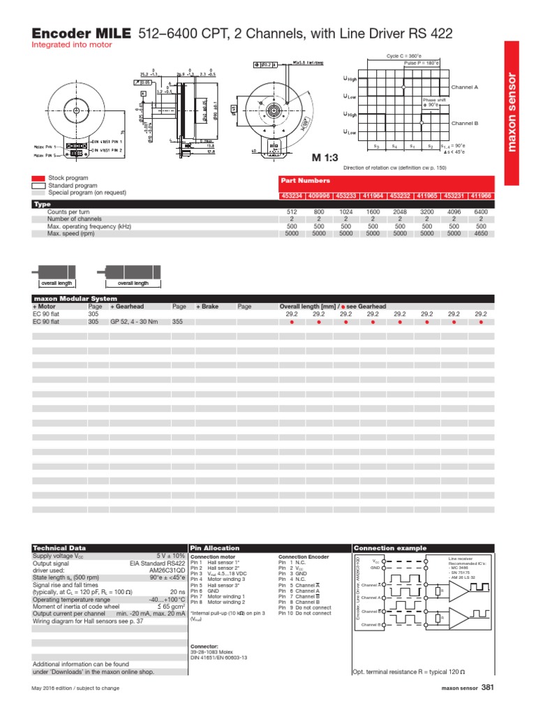 Catalog Encoder MILE | PDF | Electricity | Electromagnetism