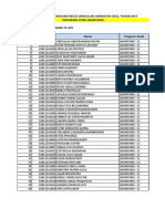 Hasil Seleksi Wawancara Kelas U AKT Angkatan 2016 Tahun 2017