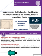Optimización de Molienda en Funcion Del Nivel de Llenado Funcion Selecci.. - PDF