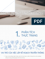 Lập Kế Hoạch Truyền Thông Thương hiệu