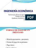 Ingeniería económica prestamos