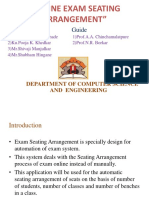 Exam Seating Arrangment