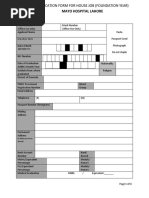 Application Form House Job