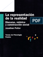 (Temas de psicología, 4.) Jonathan Potter - La representación de la realidad_ discurso, retórica y construcción social-Paidós (1998).pdf