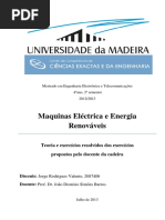 Maquinas Eléctrica e Energia Renováveis - Exercicios Resolvidos PDF