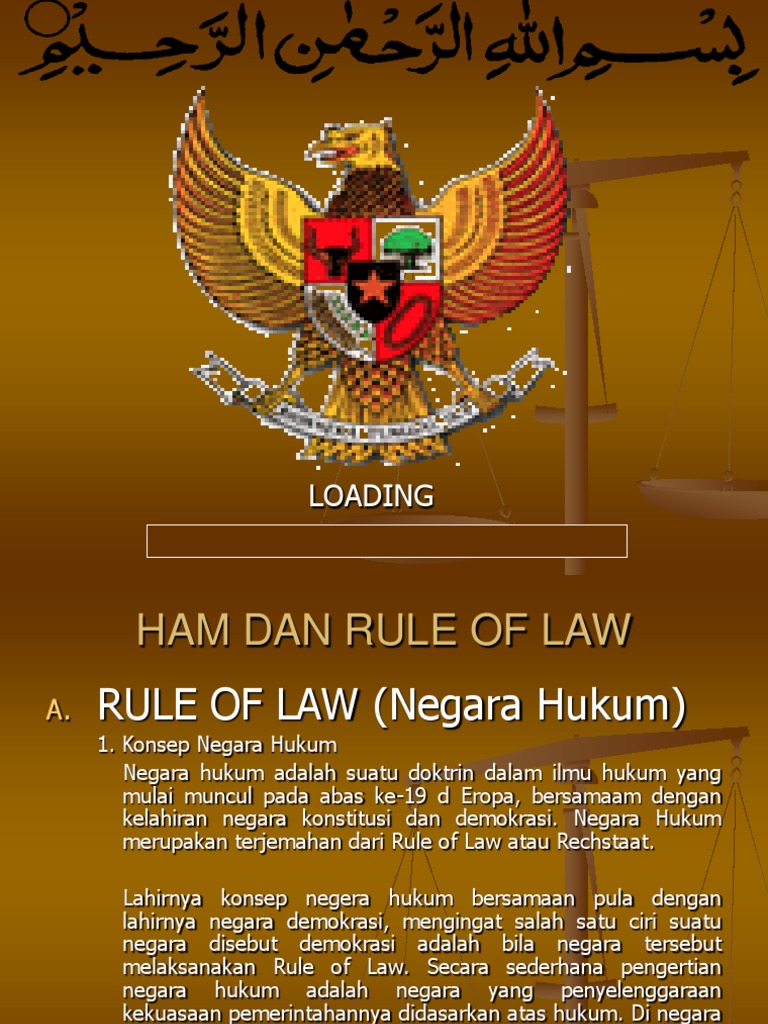 Ciri Ciri Negara Hukum Rule Of Law Ini Cirinya