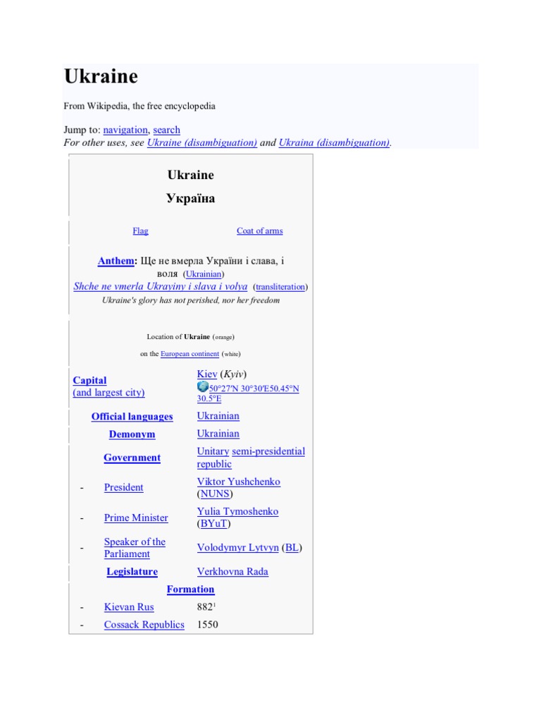 Jump To: ,: From Wikipedia, The Free Encyclopedia | PDF | Ukraine | Crimea