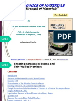 Ch.6 Shearing Stresses in Beams and Thin-Walled Members 29s - DR - Rafi'-1 Mechanical Engg PDF
