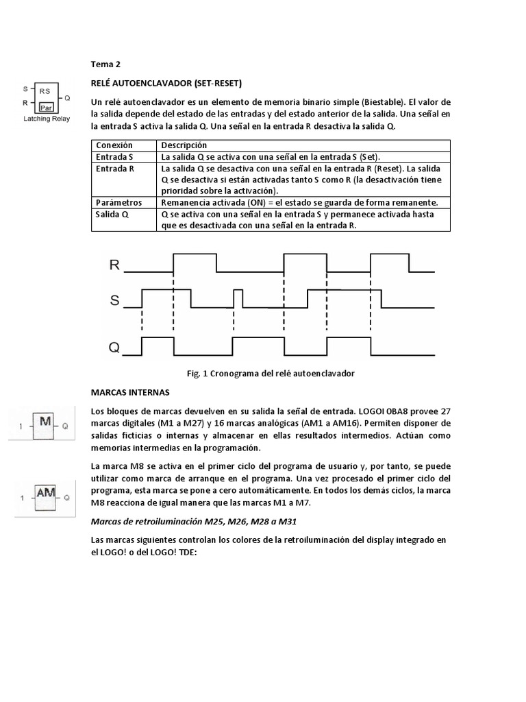 Relé Autoenclavador: Funcionamiento y Prácticas | PDF | Relé ...