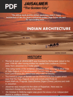 Jaisalmer: Indian Architecture