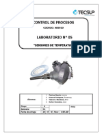 Informe de Sensor de Temperatura