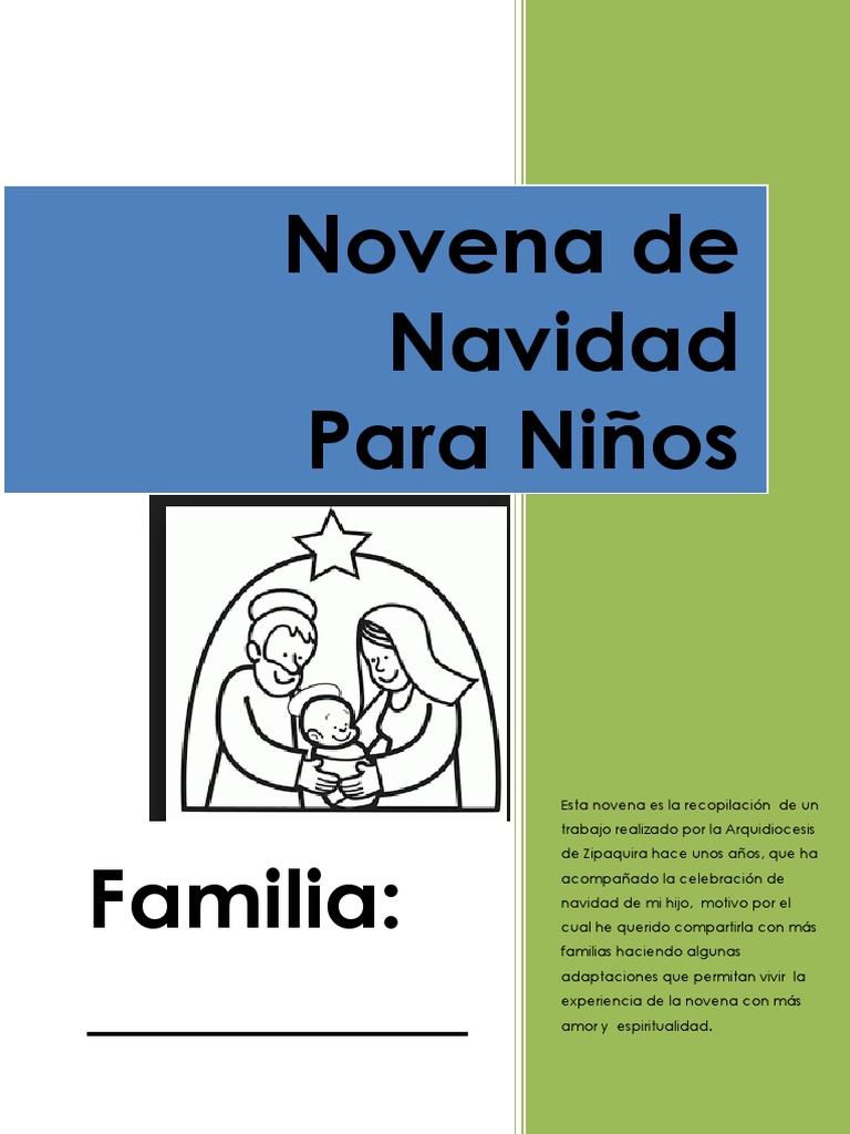 Novena Navideña para Niños | PDF | Oración | María, madre de Jesús