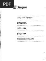 Seagate ST3144 Family - IDE Hard Drive - Info