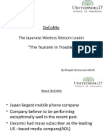 Docomo: The Japanese Wireless Telecom Leader