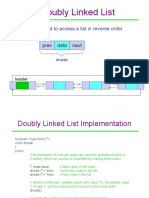 Doubly Linked List