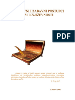 Kreativni I Zabavni Postupci U Nastavi Književnost PDF