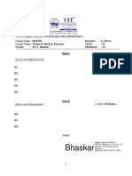 MEE302- Design of MAchine Elements-CAT I  II MODEL Paper [Bhaskar].pdf