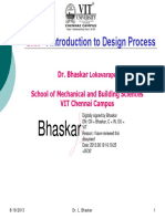 UNIT-I Introduction To Design Process (Bhaskar)