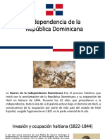 Independencia de La República Dominicana