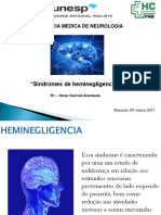 Síndromes de heminegligencia