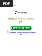Medieval Total War Manual PDF