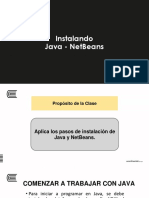 PROGRAMACION II Semana2 - Sesion0 Anexo-Instalando JAVA-NetBeans