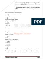 Matric 10th Science Exercise 3 5 Maryam Jabeen