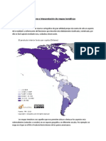 Interpretación de mapas temáticos