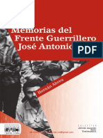 Abreu Hernan Memorias Del Frente Guerrillero Jose Antonio Paez