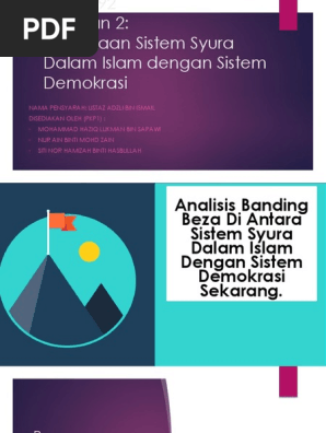 Sistem Syura Pdf