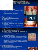 Microbiología de La Gingivitis y Periodontitis