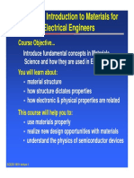ECE 331: Introduction To Materials For Electrical Engineers