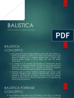 BALÍSTICA