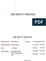 Job Safety Analysis