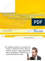 Diapositiva Trastorno de Control Impulsos, Disociativos y Psicopatia PDF