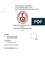 Calidad de Energia Electrica Informe