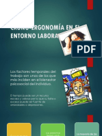 Crono Ergonomía en El Entorno Laboral