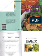Deliciosas Ensaladas - Anne Wilson PDF