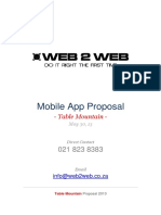 Mobile App Proposal PDF